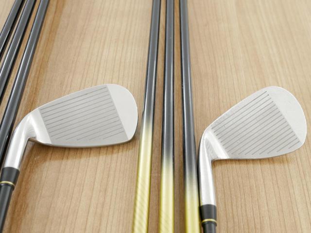 Iron set : Tsuruya : ชุดเหล็ก Tsuruya AXEL GX MM (หน้าเด้ง เบา อ่อน เหมาะกับซีเนียร์) มีเหล็ก 5-Pw,Aw,As,Sw (9 ชิ้น) ก้านกราไฟต์ Flex R