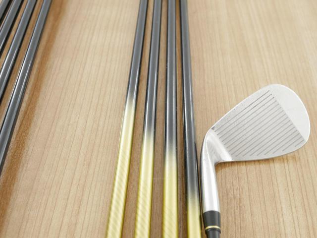 Iron set : Tsuruya : ชุดเหล็ก Tsuruya AXEL GX MM (หน้าเด้ง เบา อ่อน เหมาะกับซีเนียร์) มีเหล็ก 5-Pw,Aw,As,Sw (9 ชิ้น) ก้านกราไฟต์ Flex R