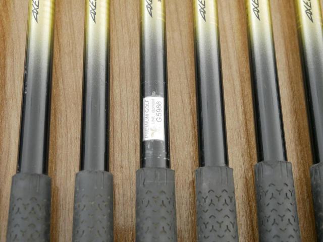 Iron set : Tsuruya : ชุดเหล็ก Tsuruya AXEL GX MM (หน้าเด้ง เบา อ่อน เหมาะกับซีเนียร์) มีเหล็ก 5-Pw,Aw,As,Sw (9 ชิ้น) ก้านกราไฟต์ Flex R