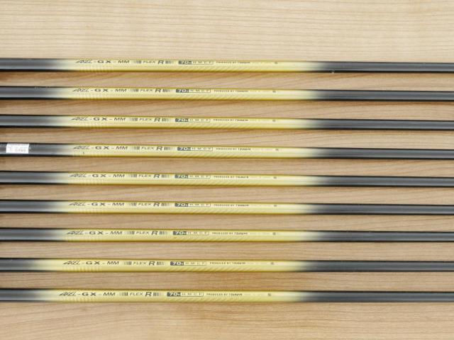 Iron set : Tsuruya : ชุดเหล็ก Tsuruya AXEL GX MM (หน้าเด้ง เบา อ่อน เหมาะกับซีเนียร์) มีเหล็ก 5-Pw,Aw,As,Sw (9 ชิ้น) ก้านกราไฟต์ Flex R