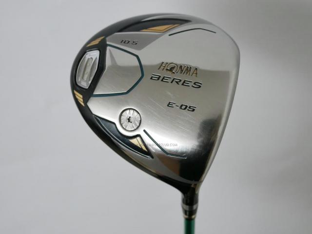 Driver : Honma : ไดรเวอร์ Honma Beres E-05 (ปี 2017 เหมาะกับซีเนียร์) Loft 10.5 ก้าน ARMRQ ∞ (44) FLEX R (2 ดาว)