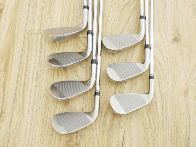 Iron set : XXIO : ชุดเหล็ก XXIO Cross 2 (ออกปี 2021 ตีไกลที่สุดของที่สุดจาก XXIO หน้าเด้งสุดๆ) มีเหล็ก 7-Pw,Aw,Dw,Sw (7 ชิ้น ตีไกลกว่าปกติ 2 เบอร์) ก้านเหล็ก NS Pro 860 DST Flex S