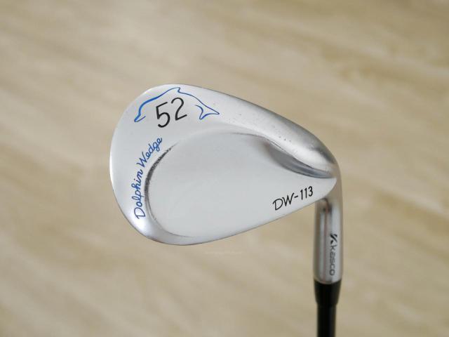 Wedge : Other : Wedge Kasco Dolphin DW-113 Forged Loft 52 ก้านกราไฟต์ Flex S