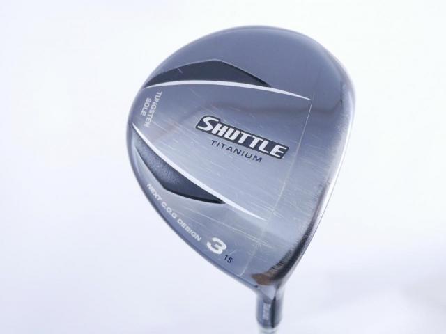 Fairway Wood : Maruman : หัวไม้ 3 Maruman Shuttle Titanium (ปี 2016) Loft 15 Flex SR