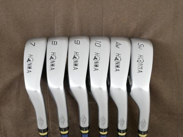 Iron set : Honma : ชุดเหล็ก Honma Beres IS-03 (ปี 2015 หน้าเด้ง Forged) มีเหล็ก 7-10,Aw,Sw (6 ชิ้น) ก้าน ARMRQ 8 (54) FLex R (2 ดาว)