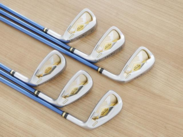 Iron set : Honma : ชุดเหล็ก Honma Beres IS-03 (ปี 2015 หน้าเด้ง Forged) มีเหล็ก 7-10,Aw,Sw (6 ชิ้น) ก้าน ARMRQ 8 (54) FLex R (2 ดาว)