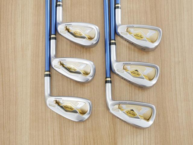 Iron set : Honma : ชุดเหล็ก Honma Beres IS-03 (ปี 2015 หน้าเด้ง Forged) มีเหล็ก 7-10,Aw,Sw (6 ชิ้น) ก้าน ARMRQ 8 (54) FLex R (2 ดาว)