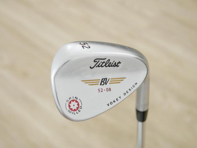 Wedge : Other : Wedge Titleist Vokey Design SPIN MILLED Loft 52 ก้านเหล็ก Dynamic Gold Wedge Flex