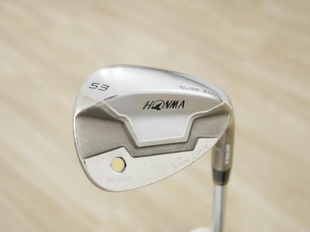 Wedge : Honma : Wedge Honma Beres W106 Spin Zone (ออกปี 2018) Loft 53 ก้านเหล็ก NS Pro 950 Flex S