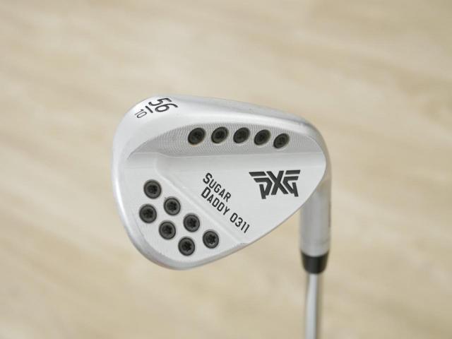 Wedge : PXG : Wedge PXG Sugar Daddy 0311 Milled Loft 56 ก้านเหล็ก True Temper Elevate VSS Flex S