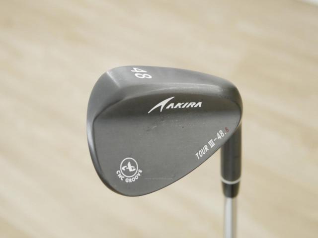 Wedge : Other : Wedge Akira Tour III CNC Loft 48 ก้านเหล็ก Dynamic Gold S200