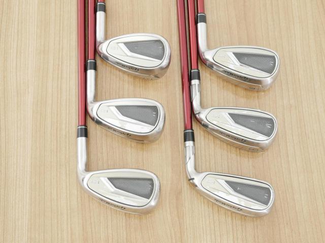 Lady club : All : ชุดเหล็ก Taylormade Stealth HD (ออกปี 2022 Japan Spec. ใบใหญ่มาก ตีง่ายสุดๆ) มีเหล็ก 7-Pw,Aw,Sw (6 ชิ้น) ก้านกราไฟต์ Mitsubishi Tensei TM40 Flex L