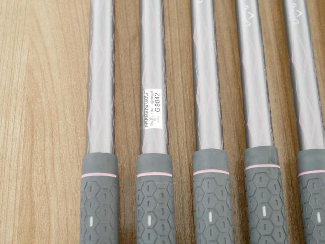 Lady club : All : ชุดเหล็ก Callaway Legacy V (Forged) มีเหล็ก 7-Pw,Aw,Sw (6 ชิ้น) ก้านกราไฟต์ Flex L