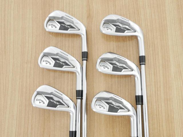 Iron set : Callaway : **มีตำหนิ** ชุดเหล็ก Callaway APEX Forged (ออกปี 2019) มีเหล็ก 5-Pw (6 ชิ้น) ก้านเหล็ก NS Pro Modus 105 Flex S