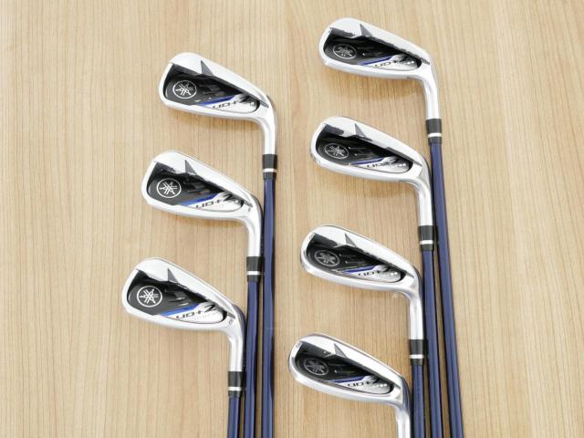 Iron set : Yamaha : ชุดเหล็ก Yamaha Inpres UD+2 (ออกปี 2021 ตีไกลที่สุด ไกลกว่าเหล็กทั่วไป 2 เบอร์ หน้าเด้ง COR 0.822) มีเหล็ก 7-Pw,Aw,As,Sw (7 ชิ้น) ก้านกราไฟต์ Fujikura Air Speeder M421i Flex R