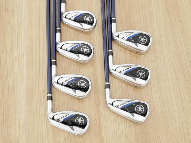 Iron set : Yamaha : ชุดเหล็ก Yamaha Inpres UD+2 (ออกปี 2021 ตีไกลที่สุด ไกลกว่าเหล็กทั่วไป 2 เบอร์ หน้าเด้ง COR 0.822) มีเหล็ก 7-Pw,Aw,As,Sw (7 ชิ้น) ก้านกราไฟต์ Fujikura Air Speeder M421i Flex R