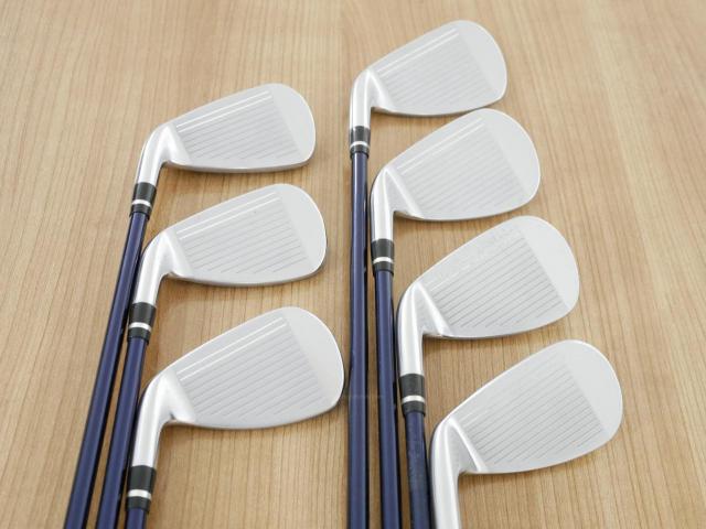 Iron set : Yamaha : ชุดเหล็ก Yamaha Inpres UD+2 (ออกปี 2021 ตีไกลที่สุด ไกลกว่าเหล็กทั่วไป 2 เบอร์ หน้าเด้ง COR 0.822) มีเหล็ก 7-Pw,Aw,As,Sw (7 ชิ้น) ก้านกราไฟต์ Fujikura Air Speeder M421i Flex R