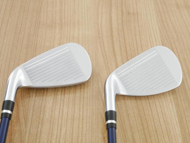 Iron set : Yamaha : ชุดเหล็ก Yamaha Inpres UD+2 (ออกปี 2021 ตีไกลที่สุด ไกลกว่าเหล็กทั่วไป 2 เบอร์ หน้าเด้ง COR 0.822) มีเหล็ก 7-Pw,Aw,As,Sw (7 ชิ้น) ก้านกราไฟต์ Fujikura Air Speeder M421i Flex R