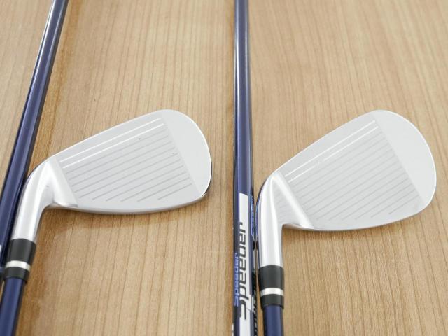 Iron set : Yamaha : ชุดเหล็ก Yamaha Inpres UD+2 (ออกปี 2021 ตีไกลที่สุด ไกลกว่าเหล็กทั่วไป 2 เบอร์ หน้าเด้ง COR 0.822) มีเหล็ก 7-Pw,Aw,As,Sw (7 ชิ้น) ก้านกราไฟต์ Fujikura Air Speeder M421i Flex R