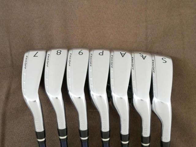 Iron set : Yamaha : ชุดเหล็ก Yamaha Inpres UD+2 (ออกปี 2021 ตีไกลที่สุด ไกลกว่าเหล็กทั่วไป 2 เบอร์ หน้าเด้ง COR 0.822) มีเหล็ก 7-Pw,Aw,As,Sw (7 ชิ้น) ก้านกราไฟต์ Fujikura Air Speeder M421i Flex R