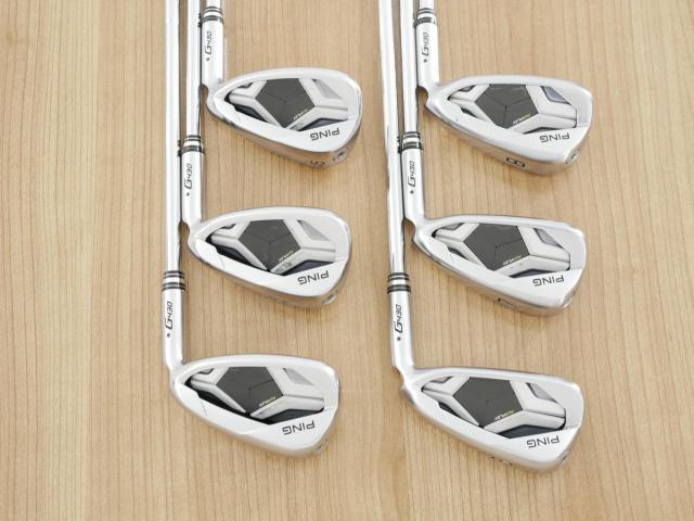 Iron set : Ping : ชุดเหล็ก Ping G430 (ออกปี 2023 Japan Spec. ใบใหญ่ ง่าย ไกล) มีเหล็ก 6-W,45 (6 ชิ้น) ก้านเหล็ก NS Pro 850 NEO Flex S