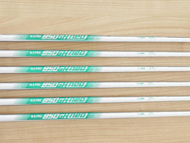 Iron set : Ping : ชุดเหล็ก Ping G430 (ออกปี 2023 Japan Spec. ใบใหญ่ ง่าย ไกล) มีเหล็ก 6-W,45 (6 ชิ้น) ก้านเหล็ก NS Pro 850 NEO Flex S