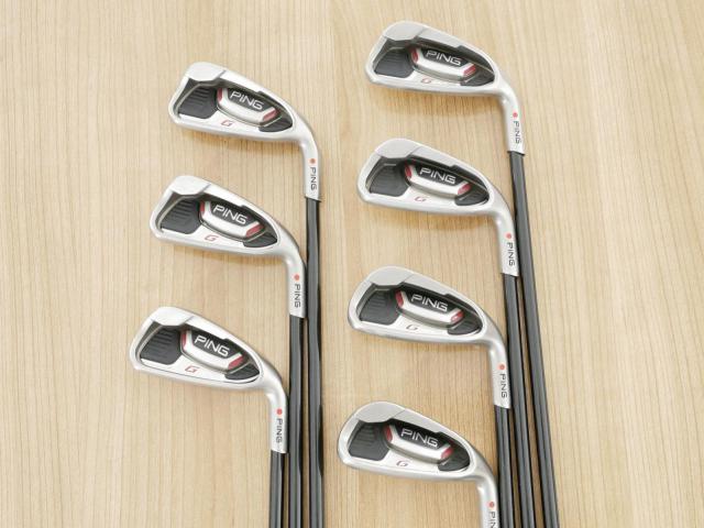 Iron set : Ping : ชุดเหล็ก Ping G20 (ใบใหญ่ ตีง่ายมาก) มีเหล็ก 4-Pw (7 ชิ้น) ก้านกราไฟต์ Flex R
