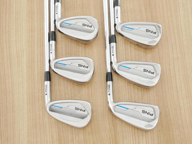 Iron set : Ping : ชุดเหล็ก Ping i Series (ออกปี 2016) มีเหล็ก 5-Pw (6 ชิ้น) ก้านเหล็ก Project X 6.5 Flex SX