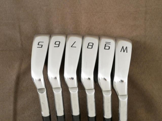 Iron set : Ping : ชุดเหล็ก Ping i Series (ออกปี 2016) มีเหล็ก 5-Pw (6 ชิ้น) ก้านเหล็ก Project X 6.5 Flex SX