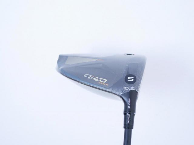 Driver : Taylormade : **ของใหม่ ยังไม่แกะพลาสติก** ไดรเวอร์ Taylormade Qi4D MAX (รุ่นใหม่ล่าสุด ออกปี 2026) Loft 10.5 ก้าน Mitsubishi REAX 50 Flex S