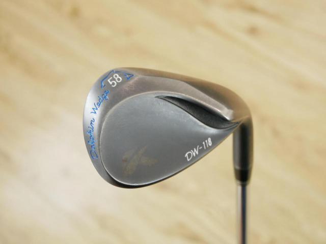 Wedge : Other : Wedge Kasco Dolphin DW-118 Forged Loft 58 ก้านเหล็ก NS Pro Modus 105 Flex S