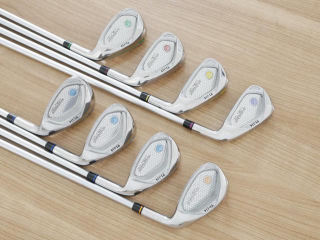 Iron set : Kasco : ชุดเหล็ก Kasco TARO Big Super Hyten (หน้าเด้ง ตีง่าย ไกล) มีเหล็ก 5-Pw,Aw,Sw (8 ชิ้น) ก้านกราไฟต์ Flex R