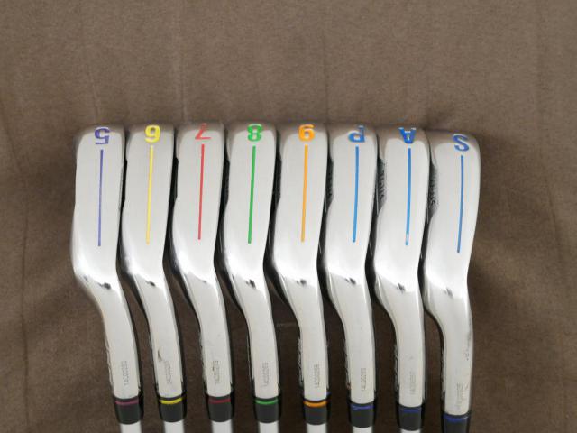 Iron set : Kasco : ชุดเหล็ก Kasco TARO Big Super Hyten (หน้าเด้ง ตีง่าย ไกล) มีเหล็ก 5-Pw,Aw,Sw (8 ชิ้น) ก้านกราไฟต์ Flex R