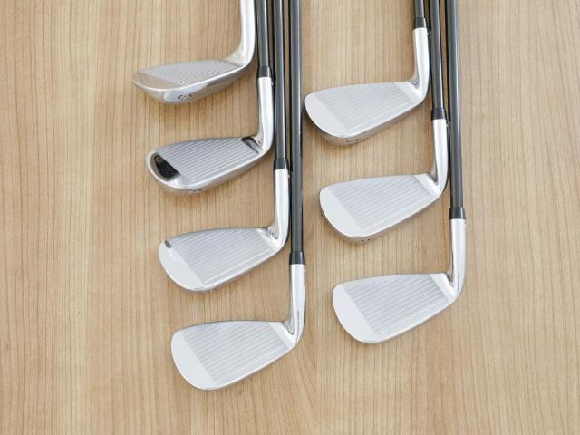 Iron set : Yamaha : ชุดเหล็ก Yamaha Inpres X 460D (หน้า Maraging เด้ง ไกล) มีเหล็ก 5-Pw,Sw (7 ชิ้น) ก้านกราไฟต์ Flex R