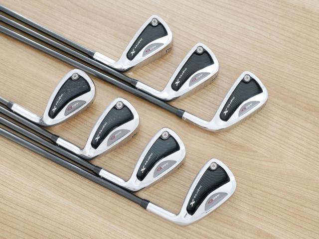 Iron set : Yamaha : ชุดเหล็ก Yamaha Inpres X 460D (หน้า Maraging เด้ง ไกล) มีเหล็ก 5-Pw,Sw (7 ชิ้น) ก้านกราไฟต์ Flex R