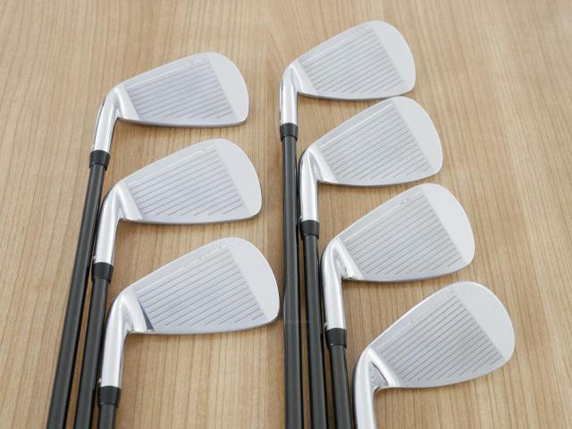 Iron set : Yamaha : ชุดเหล็ก Yamaha Inpres X 460D (หน้า Maraging เด้ง ไกล) มีเหล็ก 5-Pw,Sw (7 ชิ้น) ก้านกราไฟต์ Flex R
