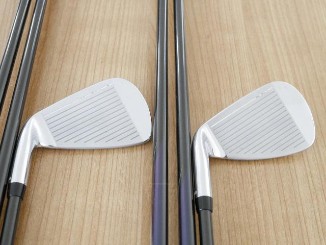 Iron set : Yamaha : ชุดเหล็ก Yamaha Inpres X 460D (หน้า Maraging เด้ง ไกล) มีเหล็ก 5-Pw,Sw (7 ชิ้น) ก้านกราไฟต์ Flex R