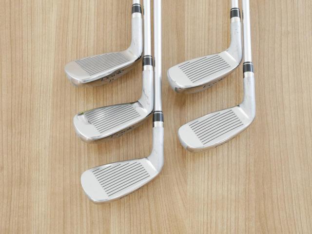Iron set : Other Brand : ชุดเหล็กกระเทย EXSOLE มีเหล็ก 6-Pw (5 ชิ้น) ก้านกราไฟต์ Flex R