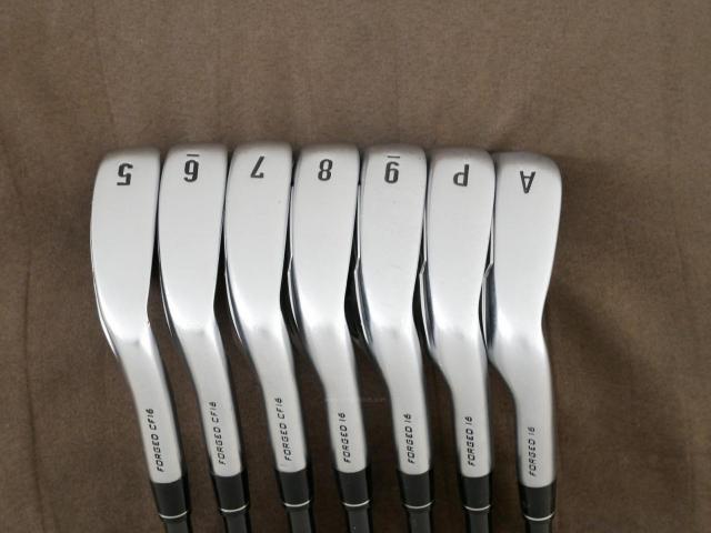 Iron set : Callaway : ชุดเหล็ก Callaway APEX Forged มีเหล็ก 5-Pw,Aw (7 ชิ้น) ก้านกราไฟต์ Flex R
