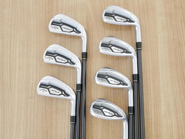 Iron set : Callaway : ชุดเหล็ก Callaway APEX Forged มีเหล็ก 5-Pw,Aw (7 ชิ้น) ก้านกราไฟต์ Flex R