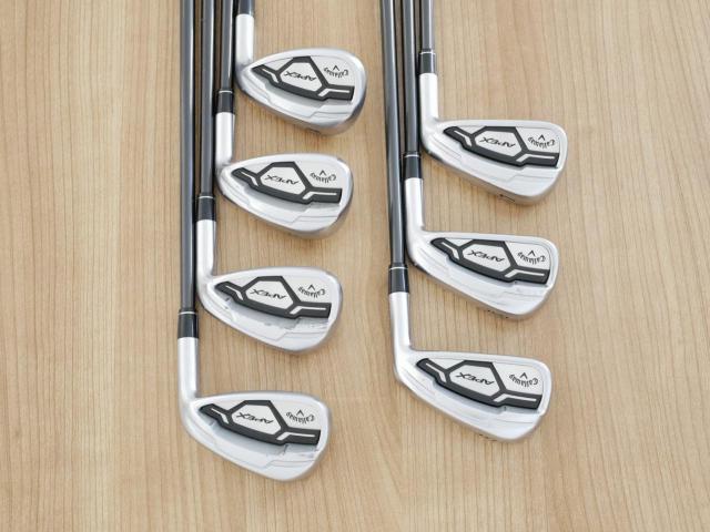 Iron set : Callaway : ชุดเหล็ก Callaway APEX Forged มีเหล็ก 5-Pw,Aw (7 ชิ้น) ก้านกราไฟต์ Flex R
