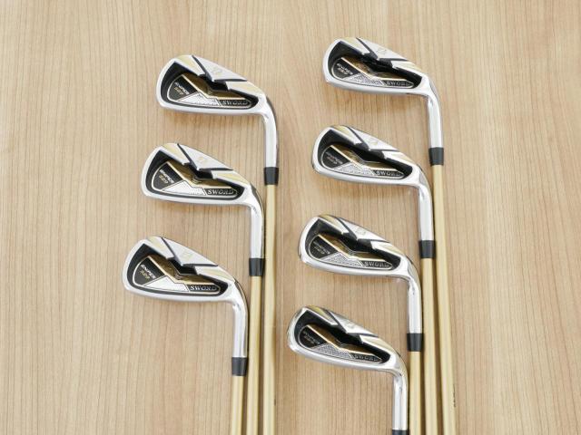 Iron set : Katana : ชุดเหล็ก Katana Sword Sniper 589 (หน้าเด้ง) มีเหล็ก 6-Pw,Aw,Sw (7 ชิ้น) ก้านกราไฟต์ Speeder 589 Flex R