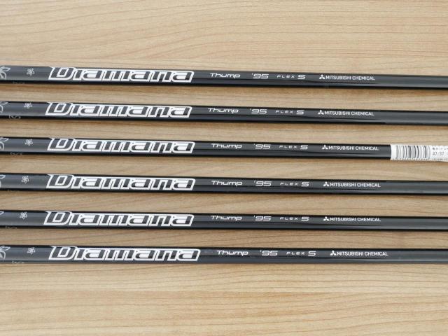 Iron set : Taylormade : ชุดเหล็ก Taylormade P7MC Forged (ซีรี่ย์ท้อปสุด ออกปี 2023) มีเหล็ก 5-Pw (6 ชิ้น) ก้านกราไฟต์ Mitsubishi Diamana Thump i95 Flex S