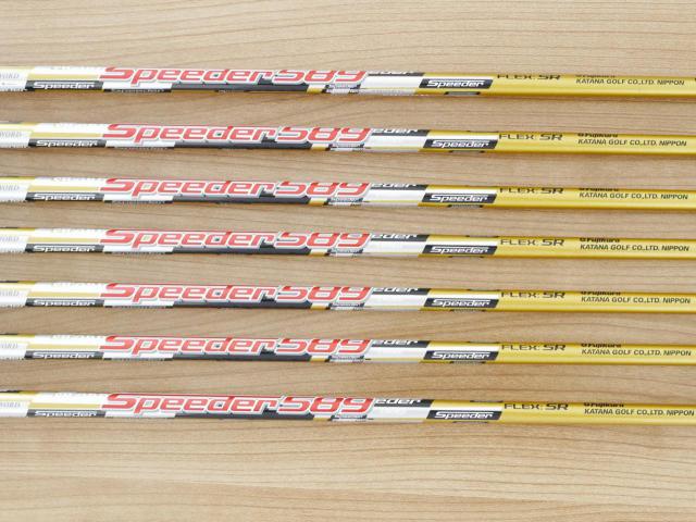 Iron set : Katana : ชุดเหล็ก Katana Sword ATC-589 (ตีง่าย ไกล) มีเหล็ก 6-Pw,Aw,Sw (7 ชิ้น) ก้าน Speeder 589 Flex SR