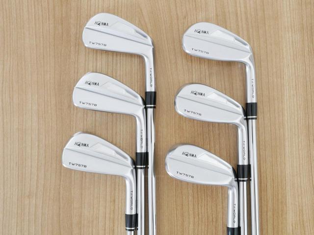 Iron set : Honma : ชุดเหล็ก Honma Tour World TW757B (ออกปี 2022) มีเหล็ก 5-Pw (6 ชิ้น) ก้านเหล็ก Dynamic Gold S200