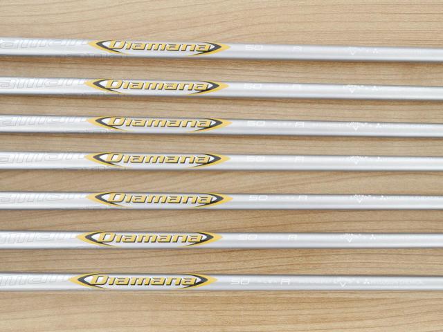 Iron set : Callaway : ชุดเหล็ก Callaway Mavrik (ปี 2020 ตีง่าย ไกลมากๆ) มีเหล็ก 6-Pw,Aw,Gw (7 ชิ้น) ก้านกราไฟต์ Mitsubishi Diamana 50 Flex R