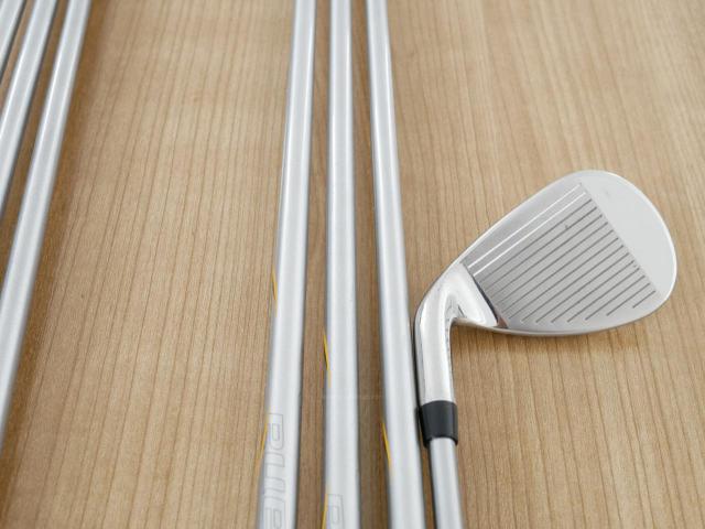 Iron set : Callaway : ชุดเหล็ก Callaway Mavrik (ปี 2020 ตีง่าย ไกลมากๆ) มีเหล็ก 6-Pw,Aw,Gw (7 ชิ้น) ก้านกราไฟต์ Mitsubishi Diamana 50 Flex R