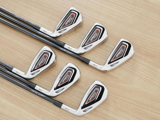 Iron set : Titleist : ชุดเหล็ก Titleist AP1 716 (ออกปี 2016) มีเหล็ก 5-Pw (6 ชิ้น) ก้านกราไฟต์ Tour AD 75 Flex S