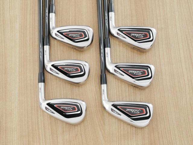 Iron set : Titleist : ชุดเหล็ก Titleist AP1 716 (ออกปี 2016) มีเหล็ก 5-Pw (6 ชิ้น) ก้านกราไฟต์ Tour AD 75 Flex S