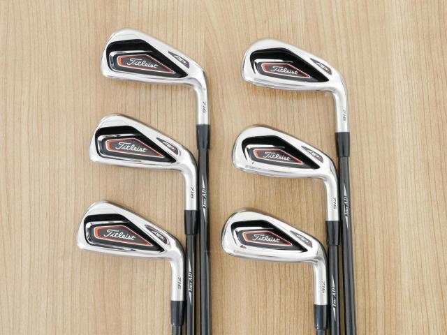 Iron set : Titleist : ชุดเหล็ก Titleist AP1 716 (ออกปี 2016) มีเหล็ก 5-Pw (6 ชิ้น) ก้านกราไฟต์ Tour AD 75 Flex S